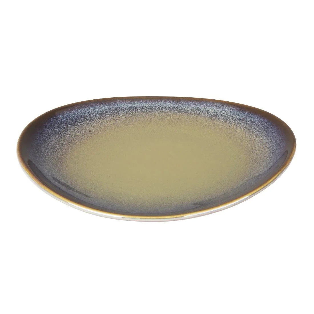 Olympia Birch Coupe Plates Aubergine 205mm (6 Pack) - Image 2