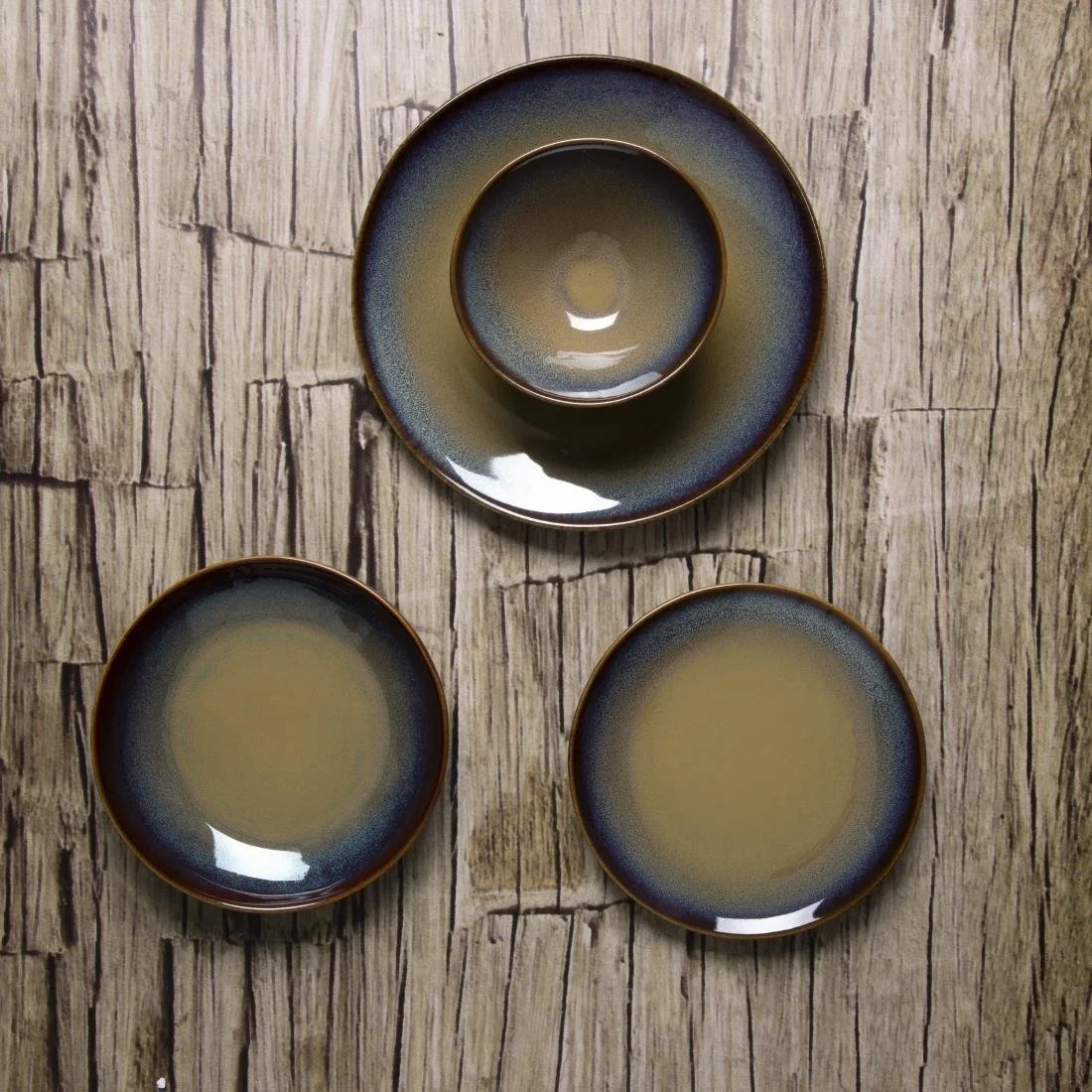 Olympia Birch Coupe Plates Aubergine 205mm (6 Pack) - Image 5