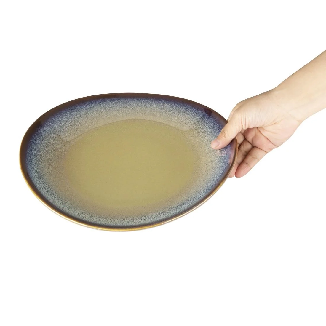 Olympia Birch Coupe Plates Aubergine 270mm (6 Pack) - Image 4