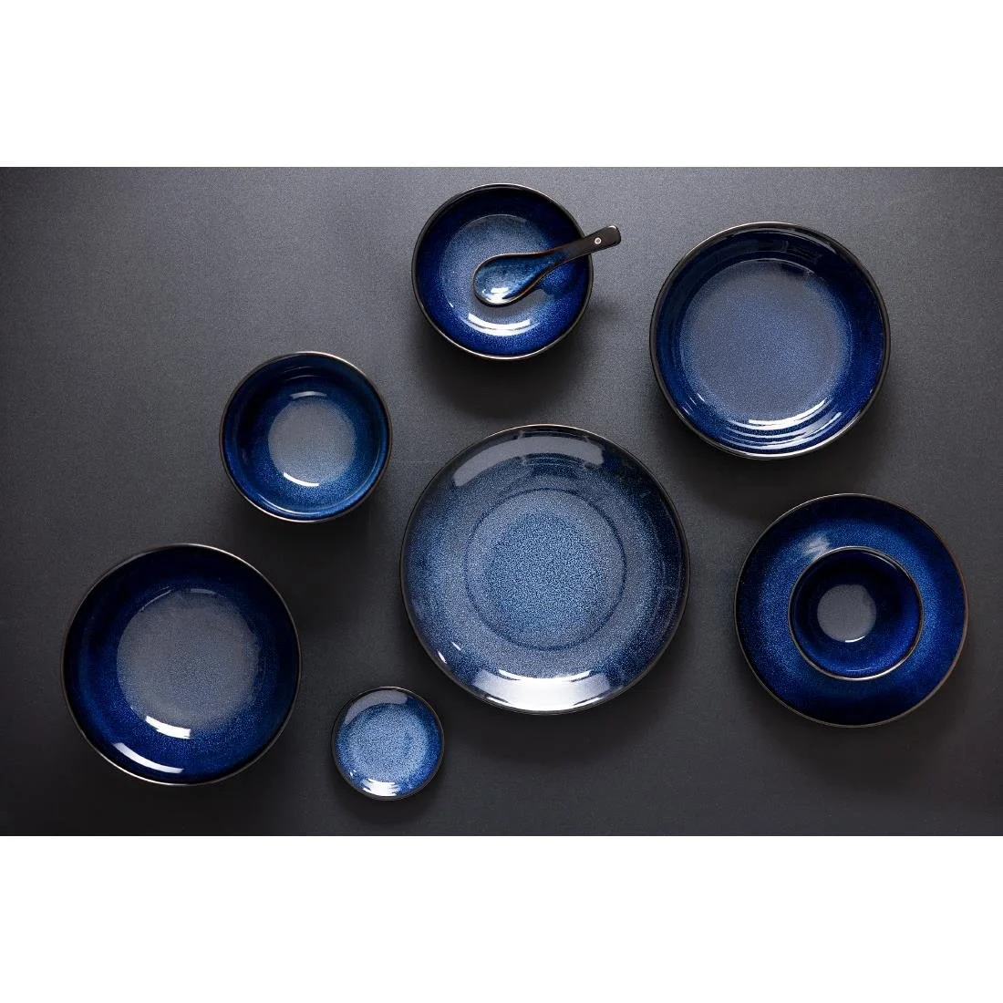 Olympia Luna Midnight Blue Soup Spoons (12 Pack) - Image 7