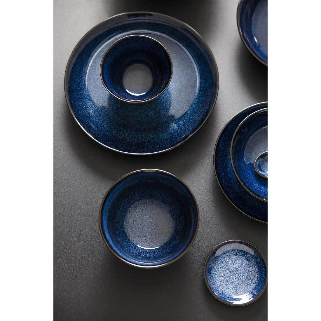 Olympia Luna Midnight Blue Soup Spoons (12 Pack) - Image 9