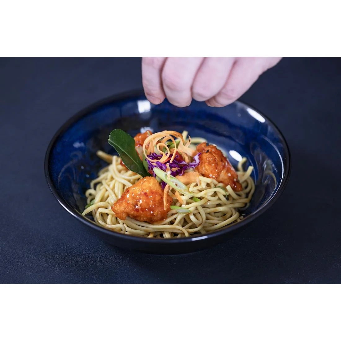 Olympia Luna Midnight Blue Coupe Bowls 210mm (4 Pack) - Image 9