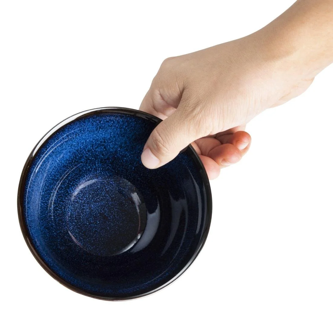 Olympia Luna Midnight Blue Footed Bowls 115mm (8 Pack) - Image 8