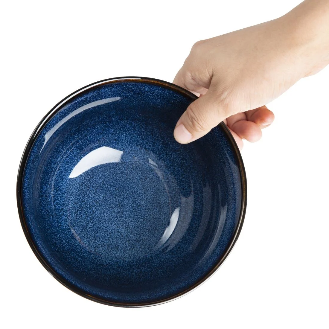 Olympia Luna Midnight Blue Footed Bowls 150mm (6 Pack) - Image 7