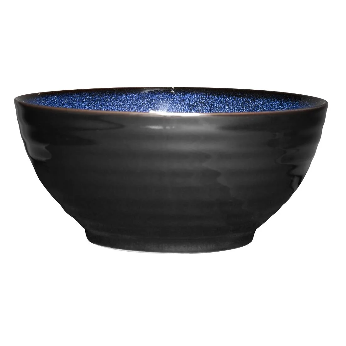 Olympia Luna Midnight Blue Footed Bowls 205mm (4 Pack) - Image 4