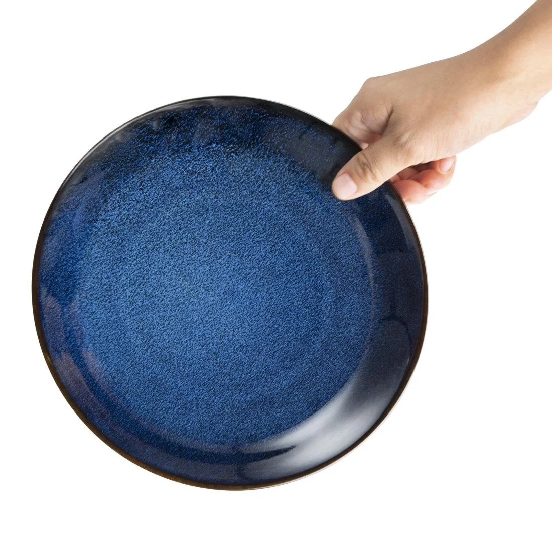 Olympia Luna Midnight Blue Coupe Plates 205mm (4 Pack) - Image 6