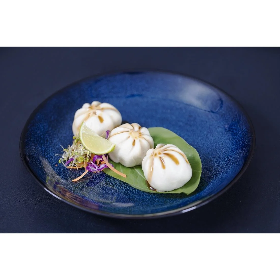 Olympia Luna Midnight Blue Coupe Plates 205mm (4 Pack) - Image 7