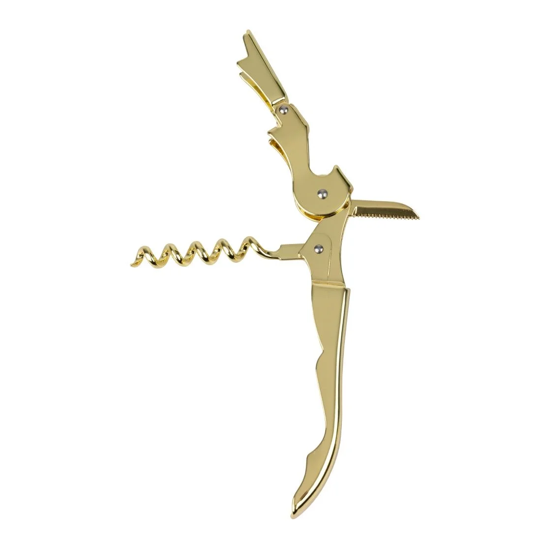 Beaumont Stainless Steel Waiter's Friend Gold Plated