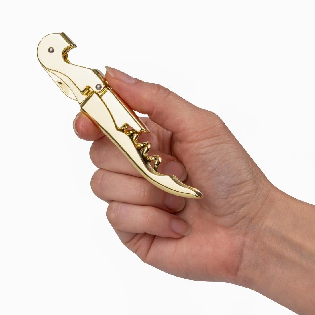 Beaumont Stainless Steel Waiter's Friend Gold Plated - Image 4