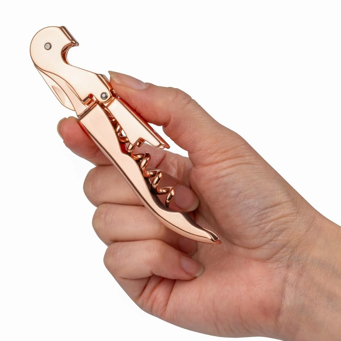 Beaumont Stainless Steel Waiter's Friend Copper Plated - Image 4