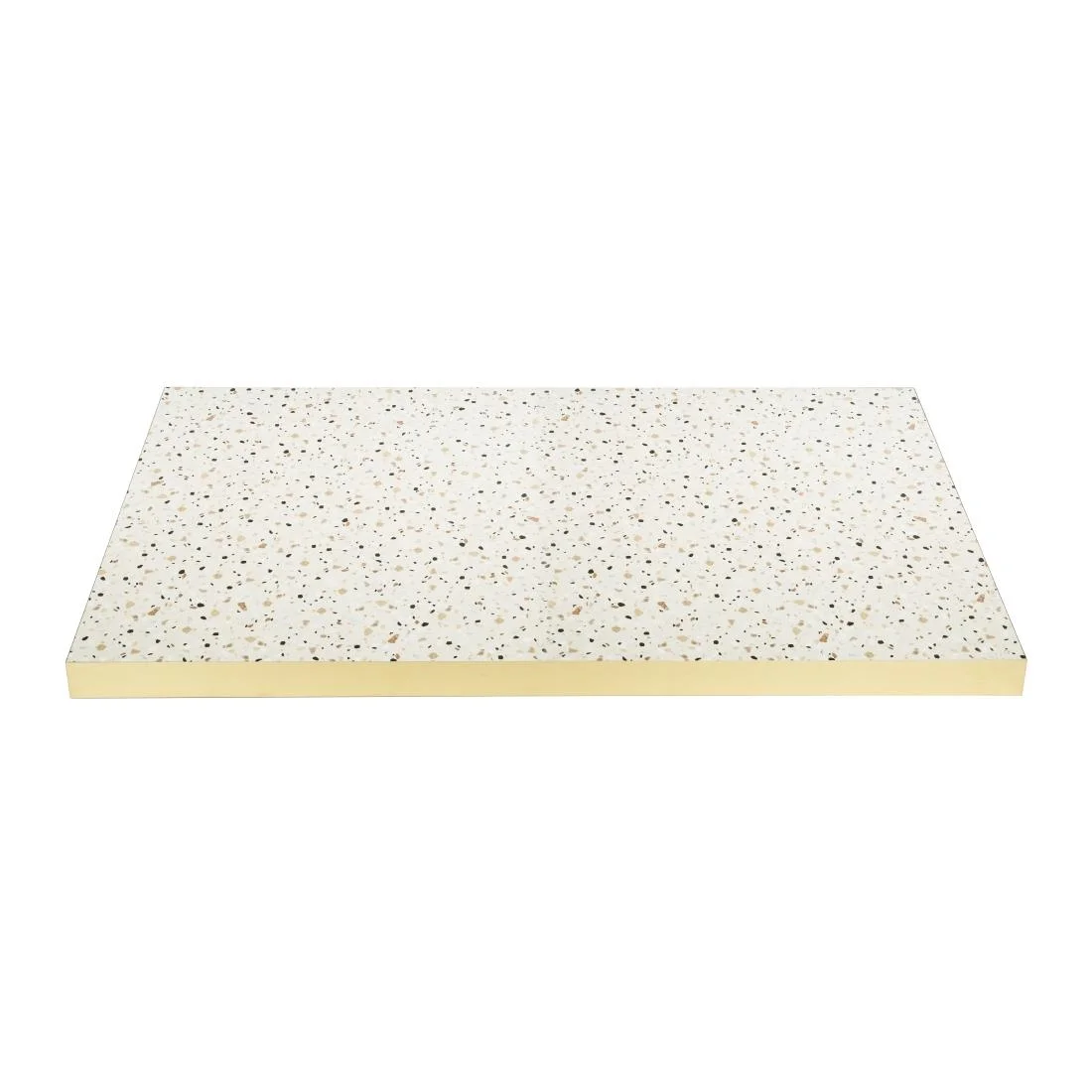 Bolero Terrazzo Style Rectangular Table Top 1100x700mm - Image 2