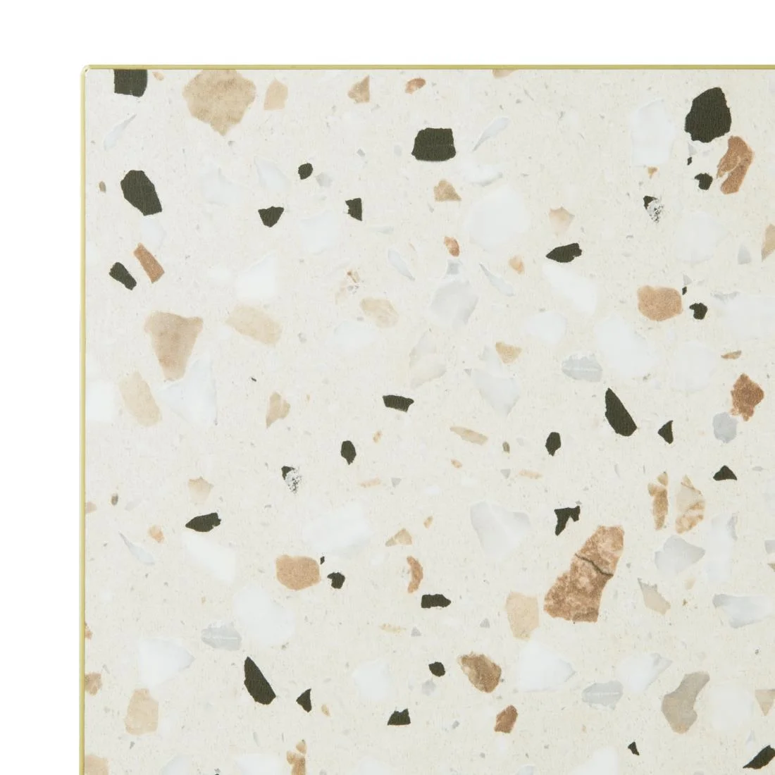 Bolero Terrazzo Style Rectangular Table Top 1100x700mm - Image 4