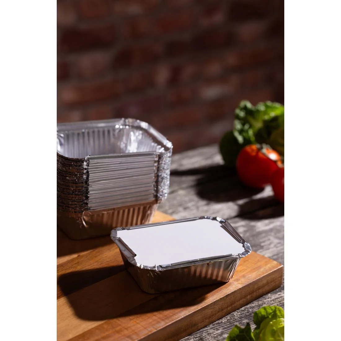 Fiesta Recyclable Foil Containers 250ml (1000 Pack) - Image 3