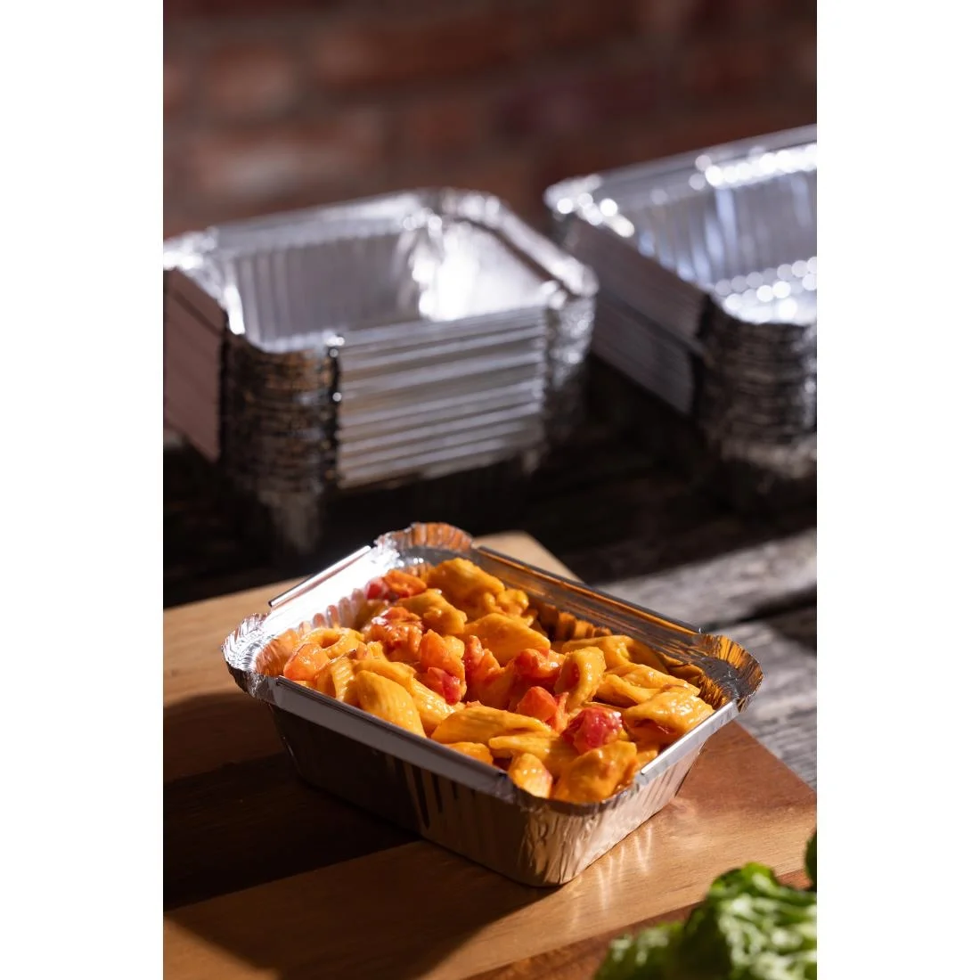 Fiesta Recyclable Foil Containers 250ml (1000 Pack) - Image 8