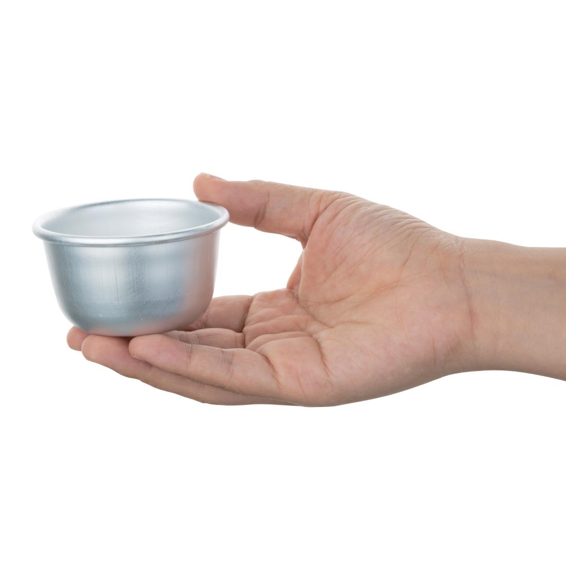 Vogue Aluminium Pudding Basin 105ml