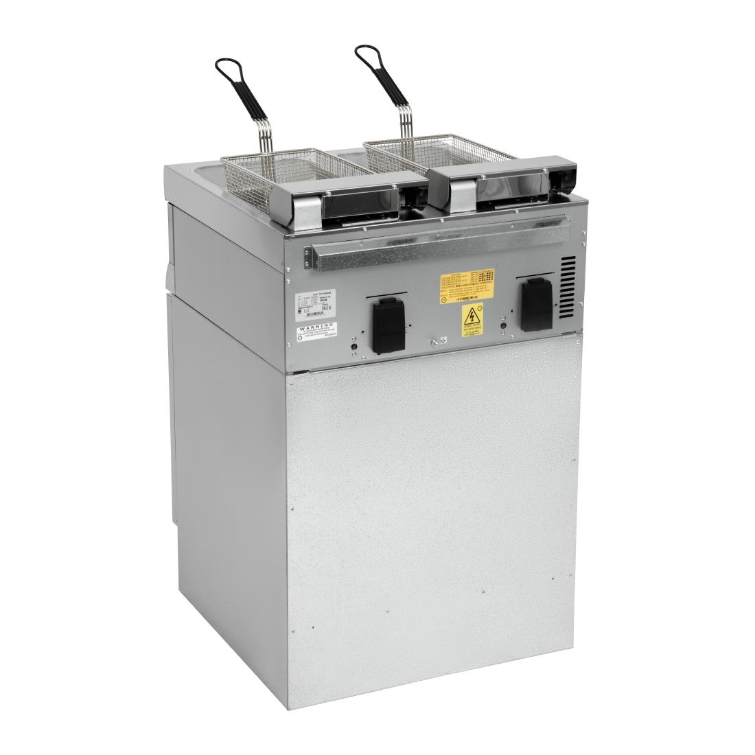 Lincat Silverlink 600 Free Standing Double Electric Fryer J18