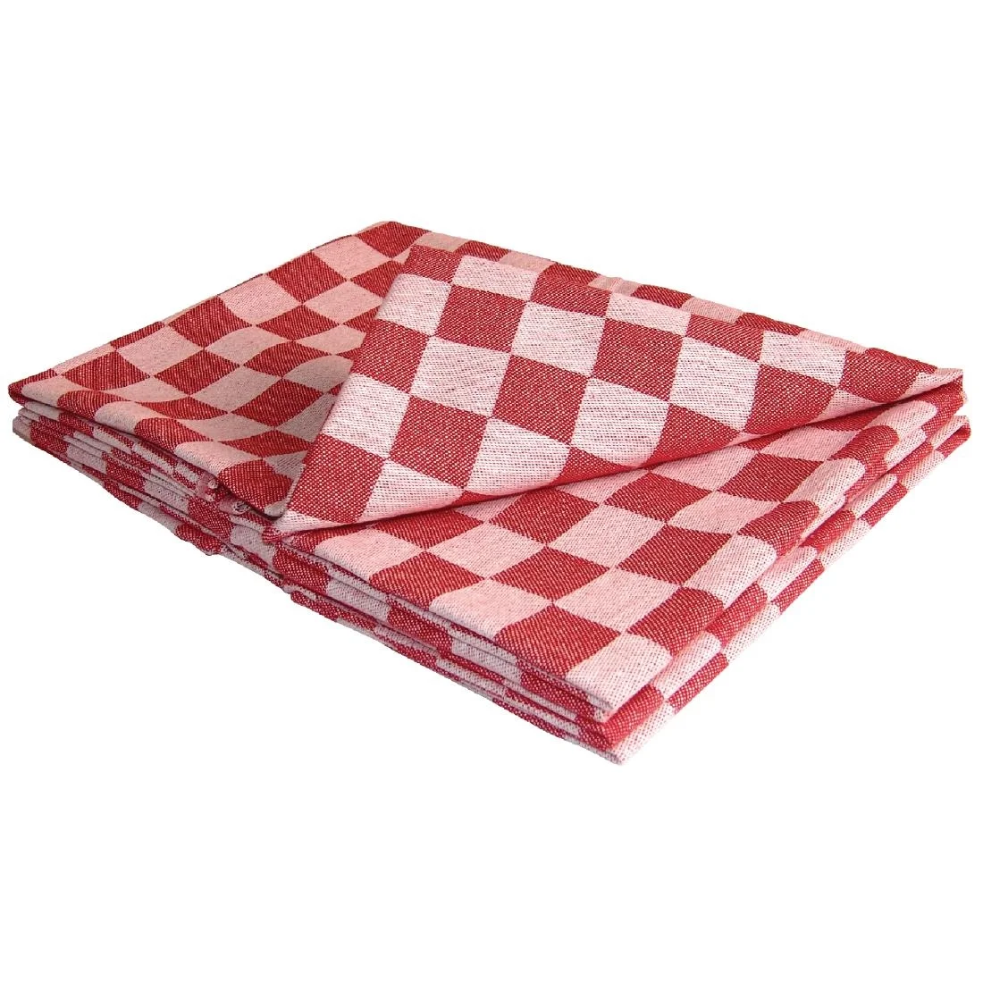 Vogue Chef Tea Towel Red - Image 1