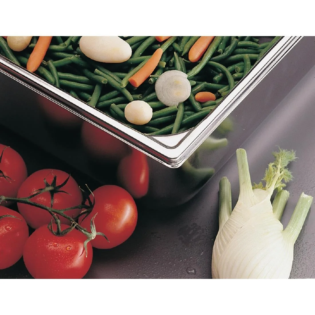Bourgeat Stainless Steel 1/1 Gastronorm Pan 20mm - Image 3
