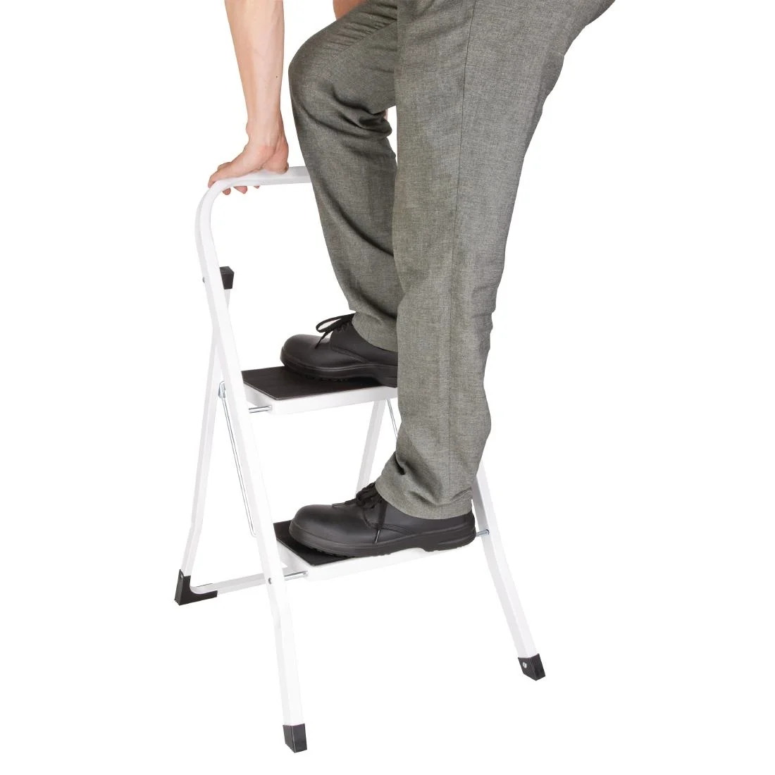 Folding Step Stool 2 Tread - Image 7