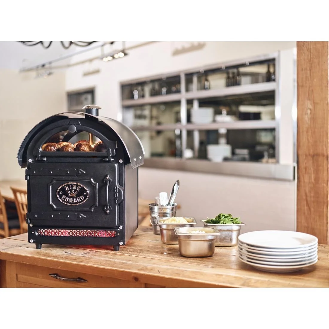 King Edward Potato Baker Small Stainless Steel PB1FV - Image 8