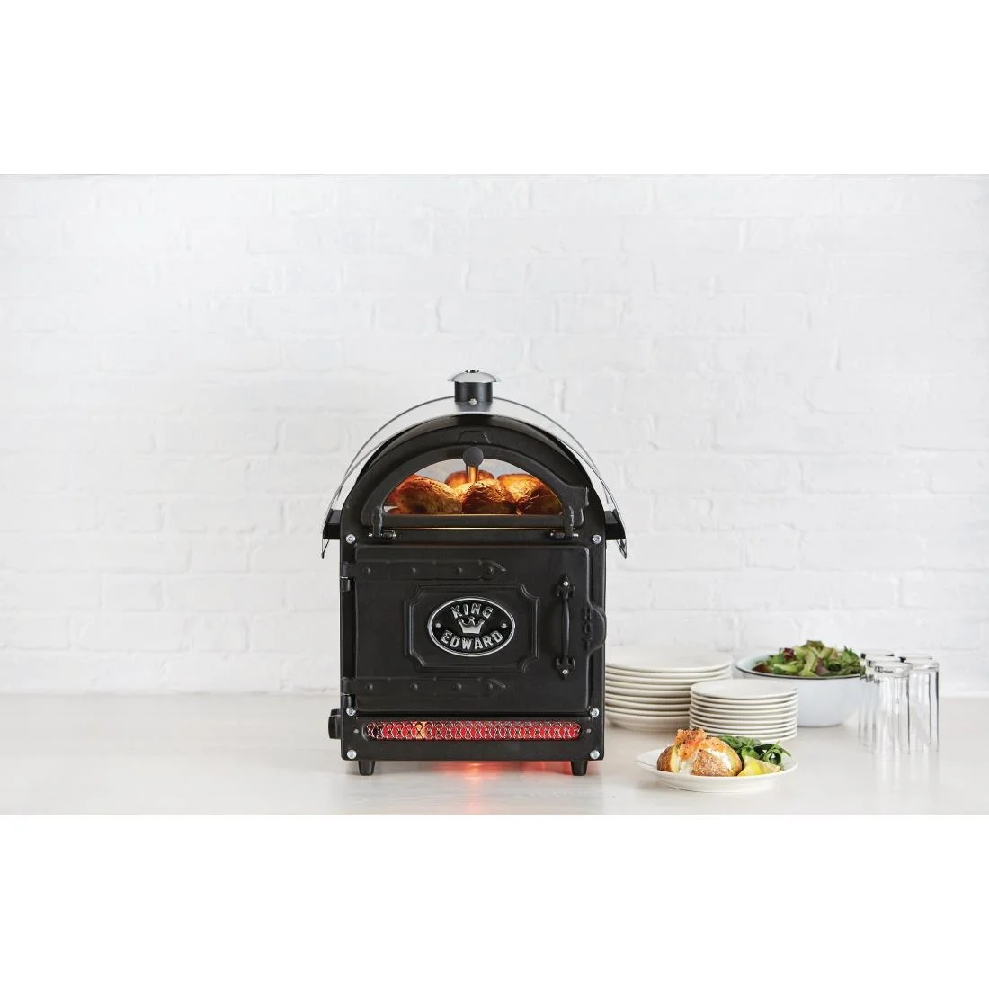 King Edward Potato Baker Small Stainless Steel PB1FV - Image 4