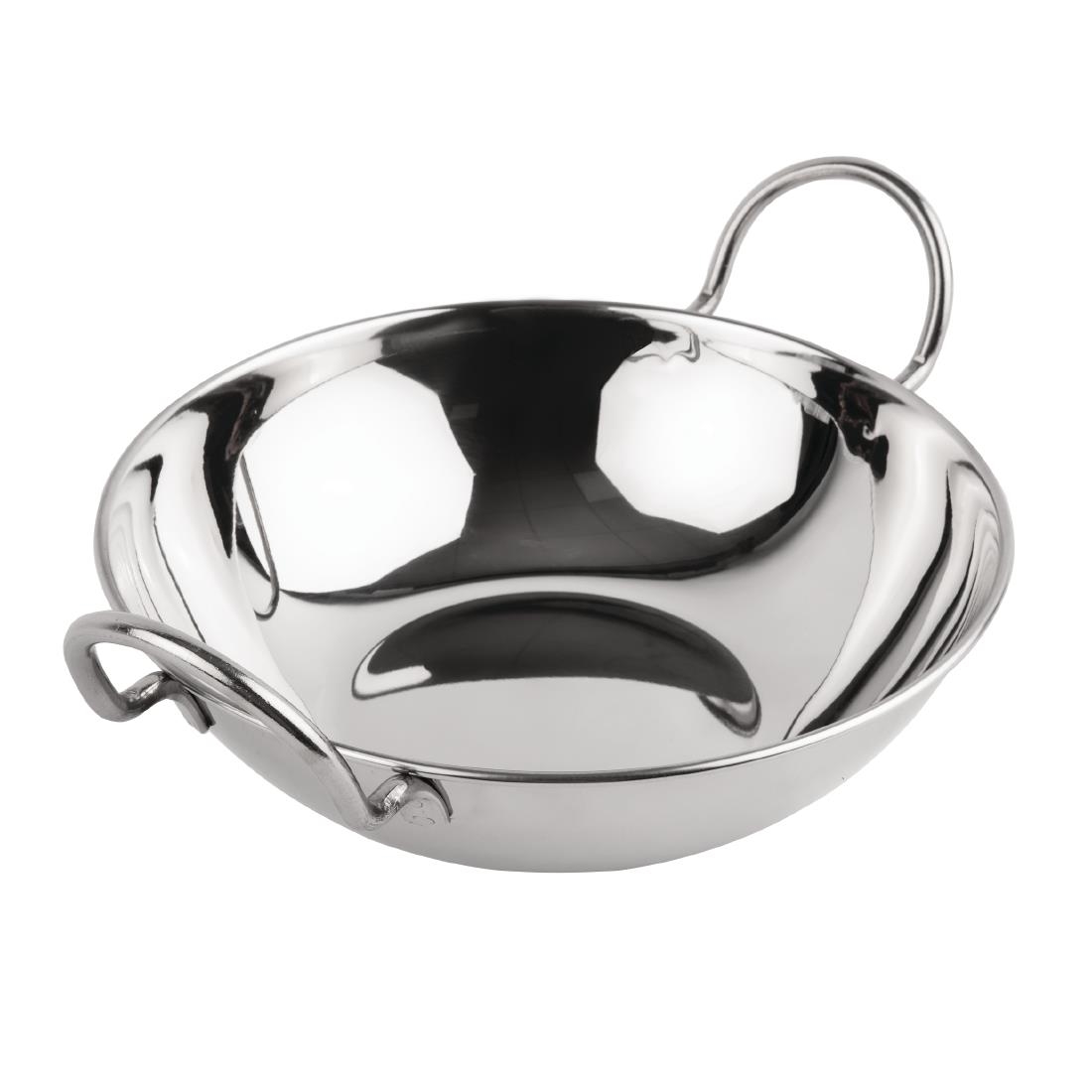 Flat Bottomed Large Balti Serving Dish