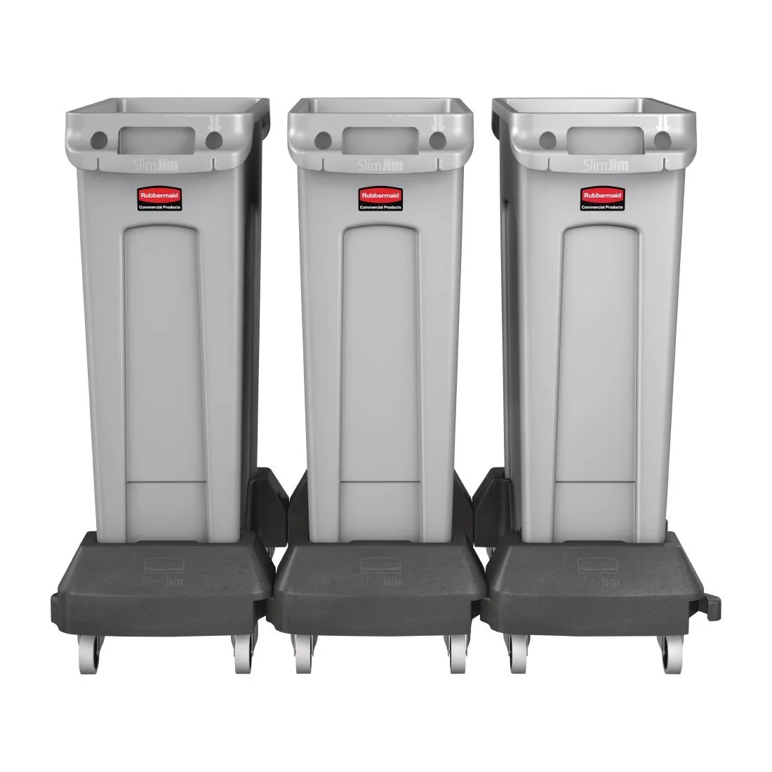 Rubbermaid Slim Jim Container Interlocking Dolly - Image 3
