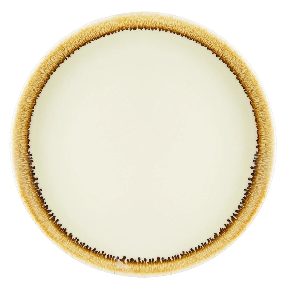 Olympia Kiln Sandstone Round Coupe Plates 180mm (6 Pack)