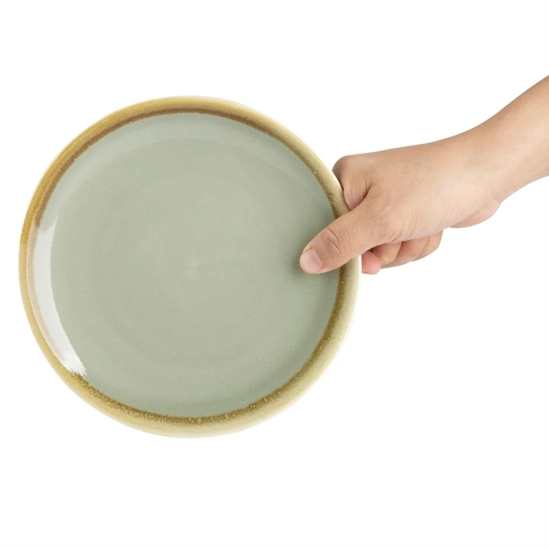 Olympia Kiln Coupe Plates Moss 180mm (6 Pack) - Image 4