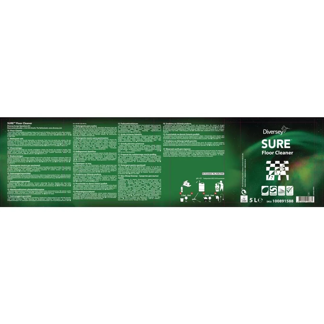 SURE Floor Cleaner Concentrate 5Ltr - Image 2