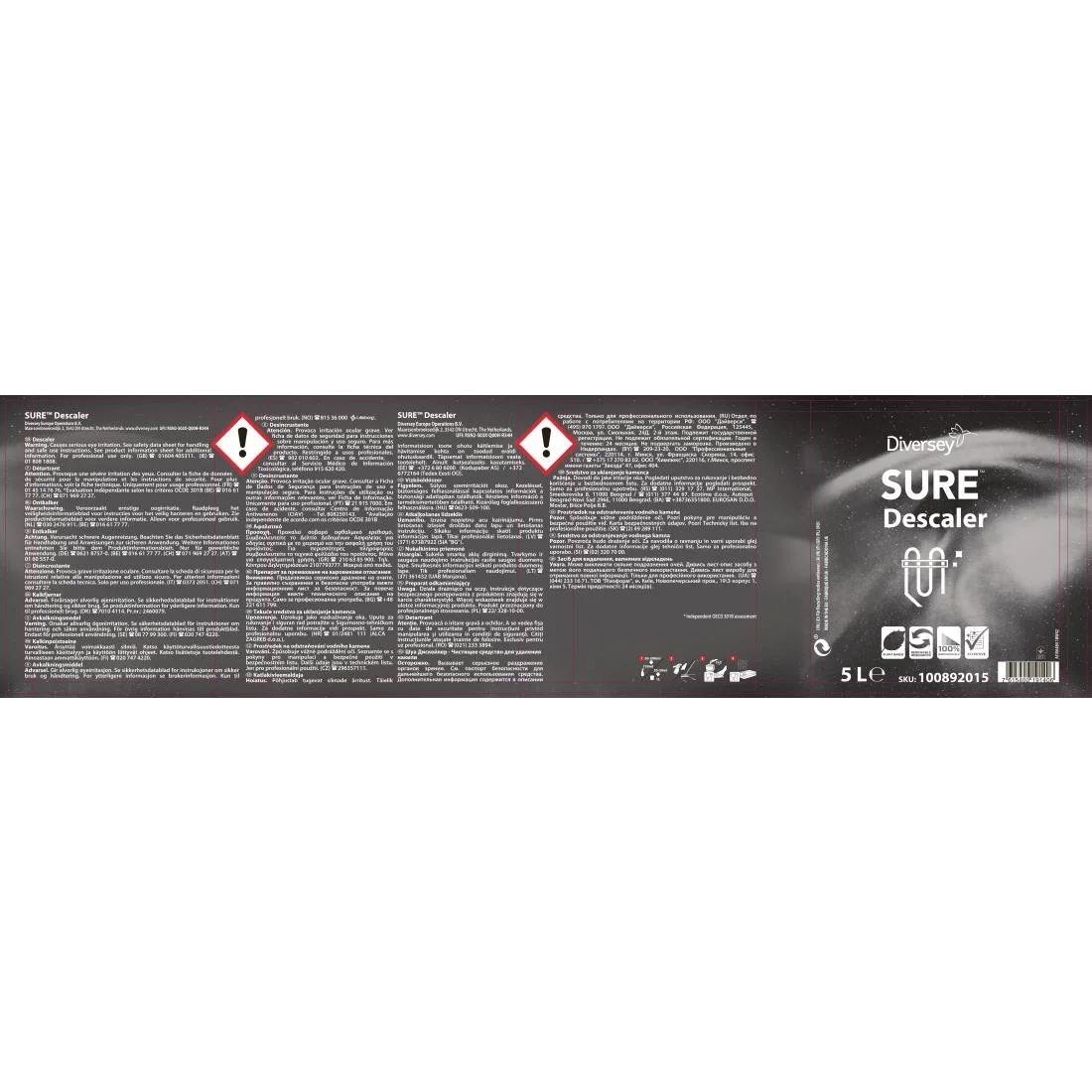 SURE Descaler Concentrate 5Ltr - Image 2