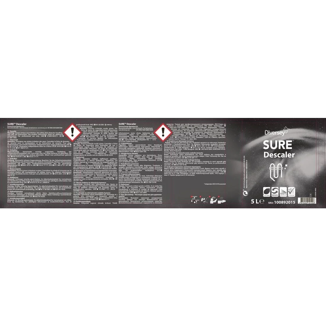 SURE Descaler Concentrate 5Ltr - Image 2
