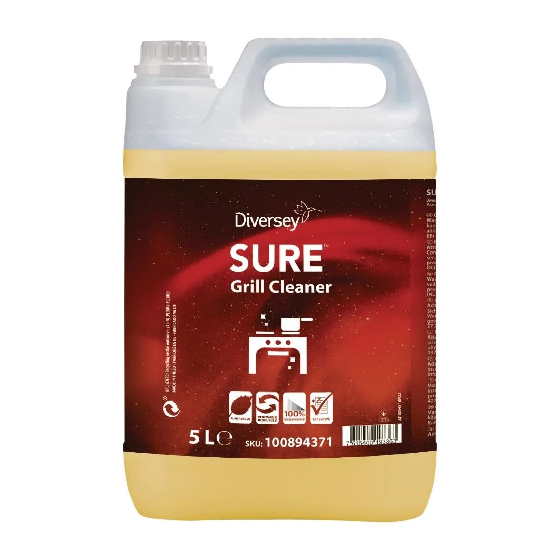 SURE Grill Cleaner Concentrate 5Ltr