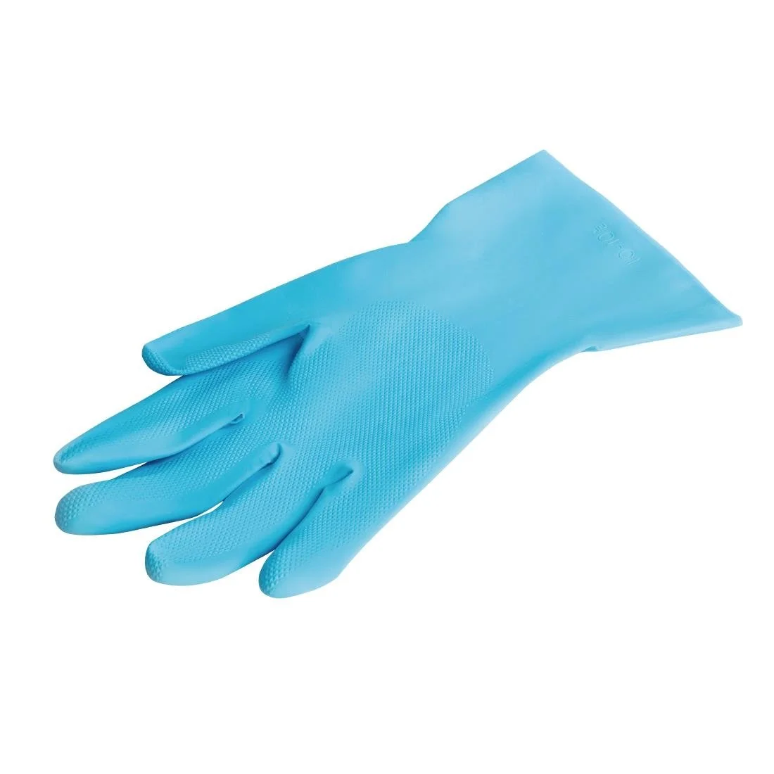 MAPA Vital 117 Liquid-Proof Light-Duty Janitorial Gloves Blue - Image 6
