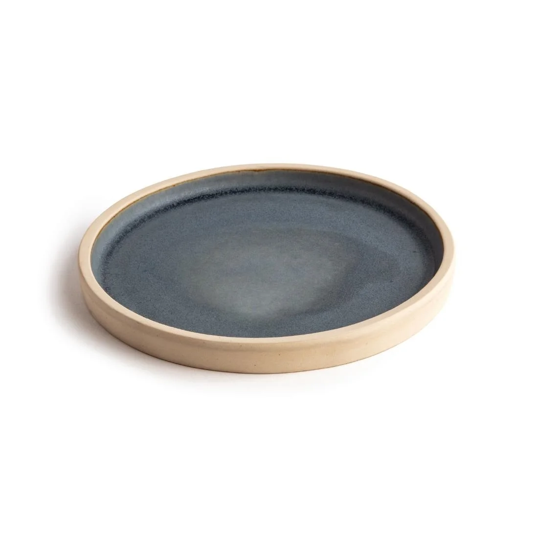 Olympia Canvas Flat Plates Blue Granite 180mm (6 Pack) - Image 3