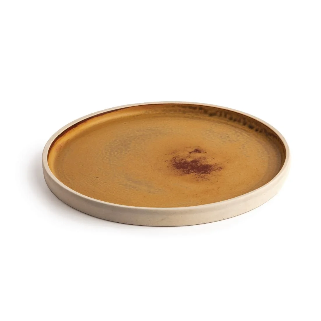 Olympia Canvas Flat Plates Sienna Rust 250mm (6 Pack) - Image 5