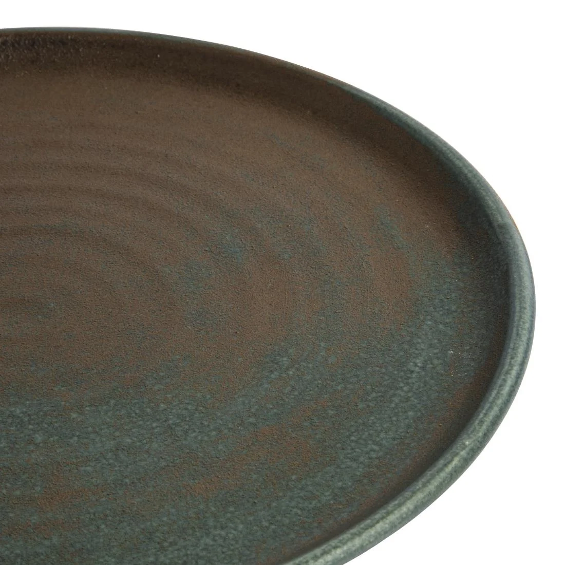 Olympia Canvas Small Rim Plates Green Verdigris 265mm (6 Pack) - Image 5
