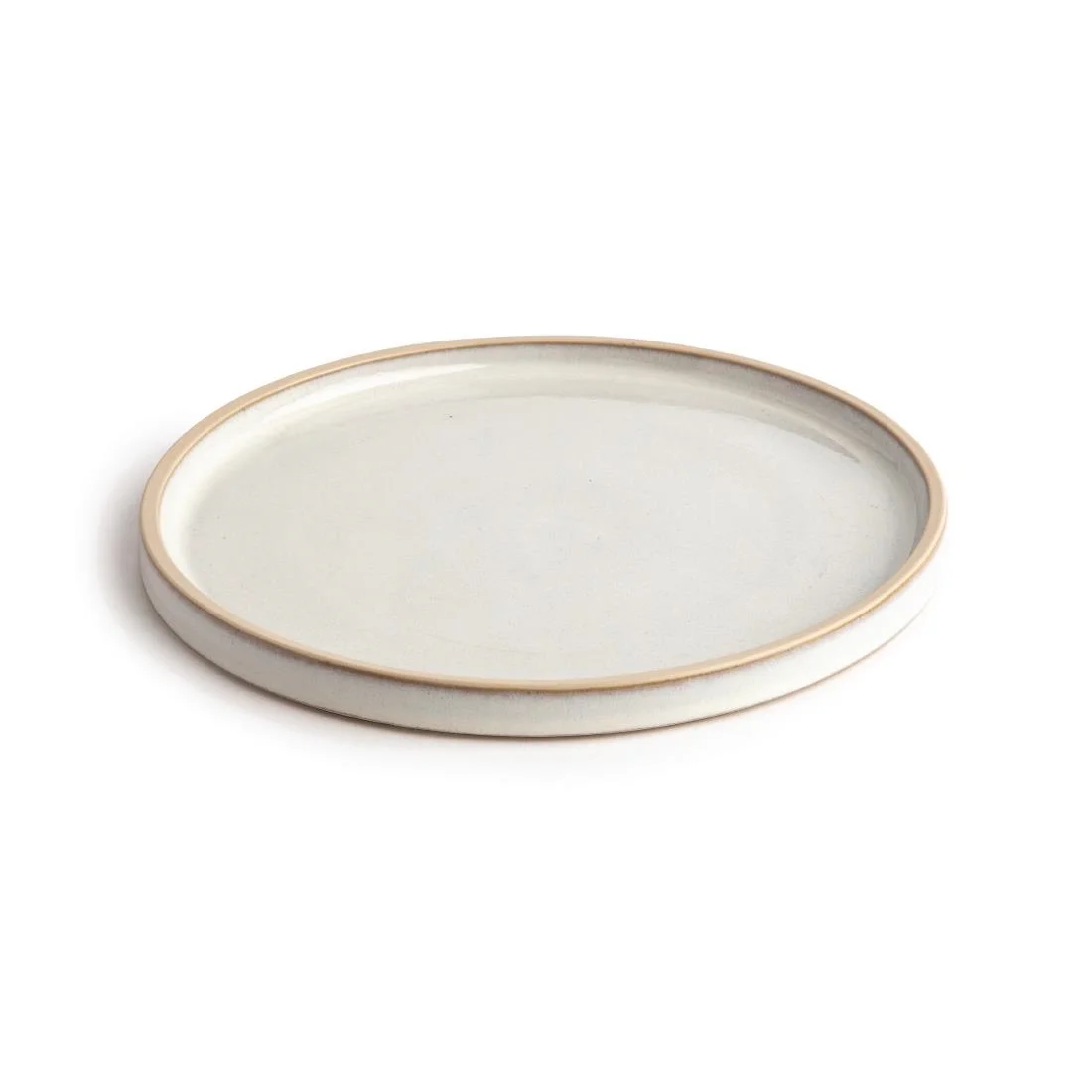 Olympia Canvas Flat Plates Murano White 250mm (6 Pack) - Image 4