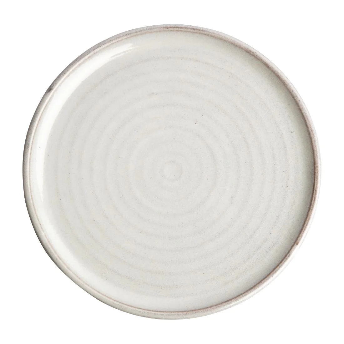 Olympia Canvas Small Rim Plates Murano White 265mm (6 Pack) - Image 1