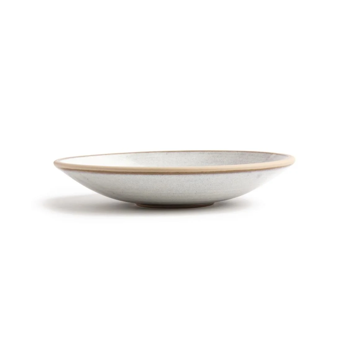 Olympia Canvas Shallow Tapered Bowls Murano White 200mm (6 Pack) - Image 5