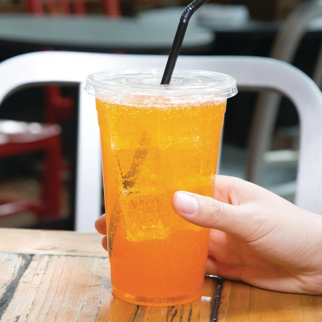 Fiesta Compostable PLA Cold Cups 568ml / 20oz (Pack of 1000) - Image 4