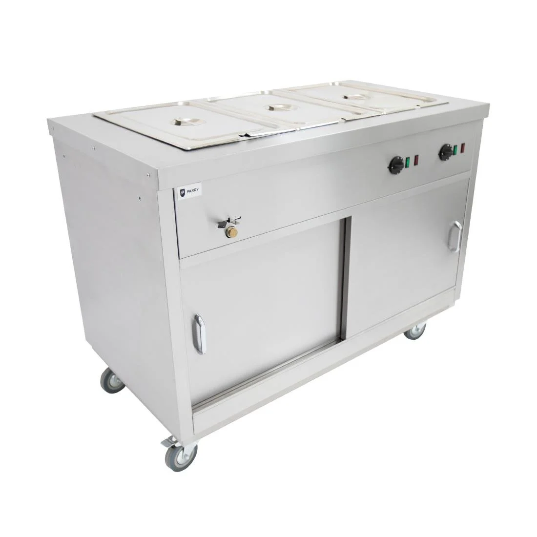 Parry Bain Marie Topped Mobile Hot Cupboard HOTBM