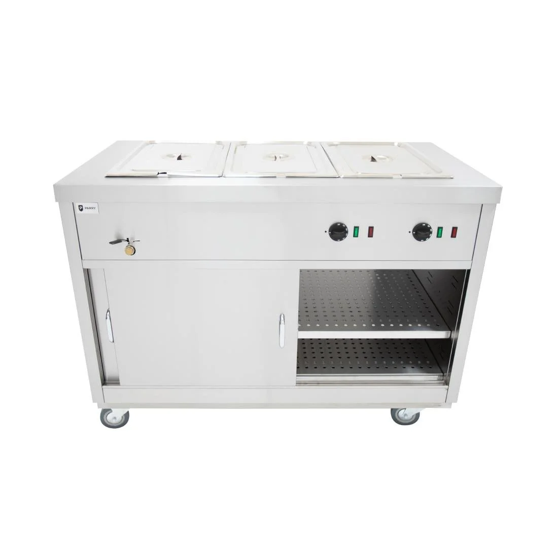 Parry Bain Marie Topped Mobile Hot Cupboard HOTBM - Image 6