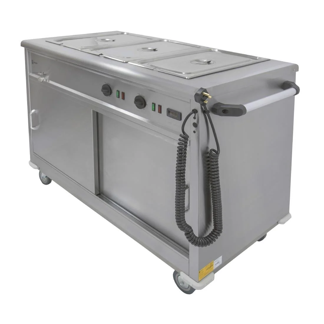 Parry Mobile Servery with Bain Marie Top MSB - Image 2