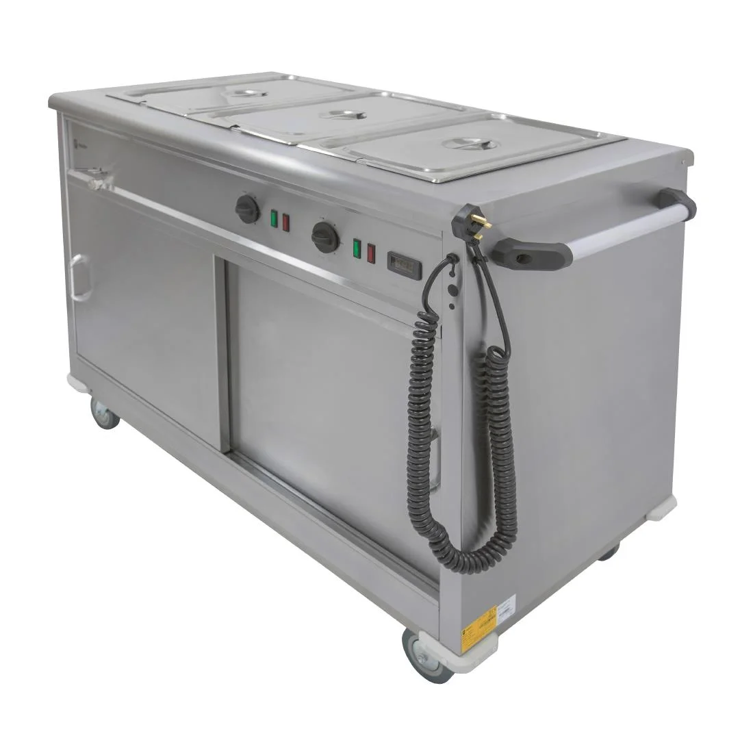Parry Mobile Servery with Bain Marie Top MSB - Image 2