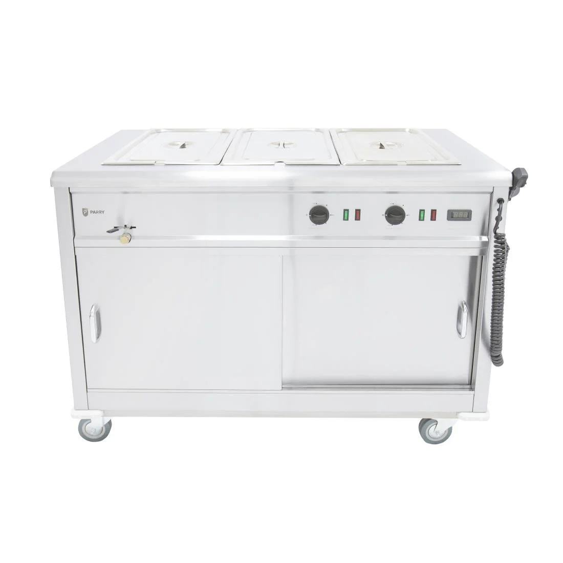 Parry Mobile Servery with Bain Marie Top MSB - Image 5
