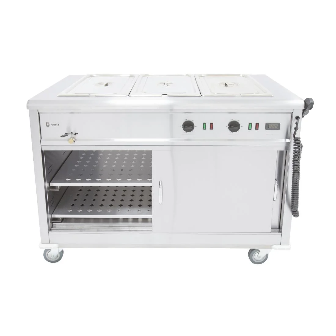 Parry Mobile Servery with Bain Marie Top MSB - Image 6