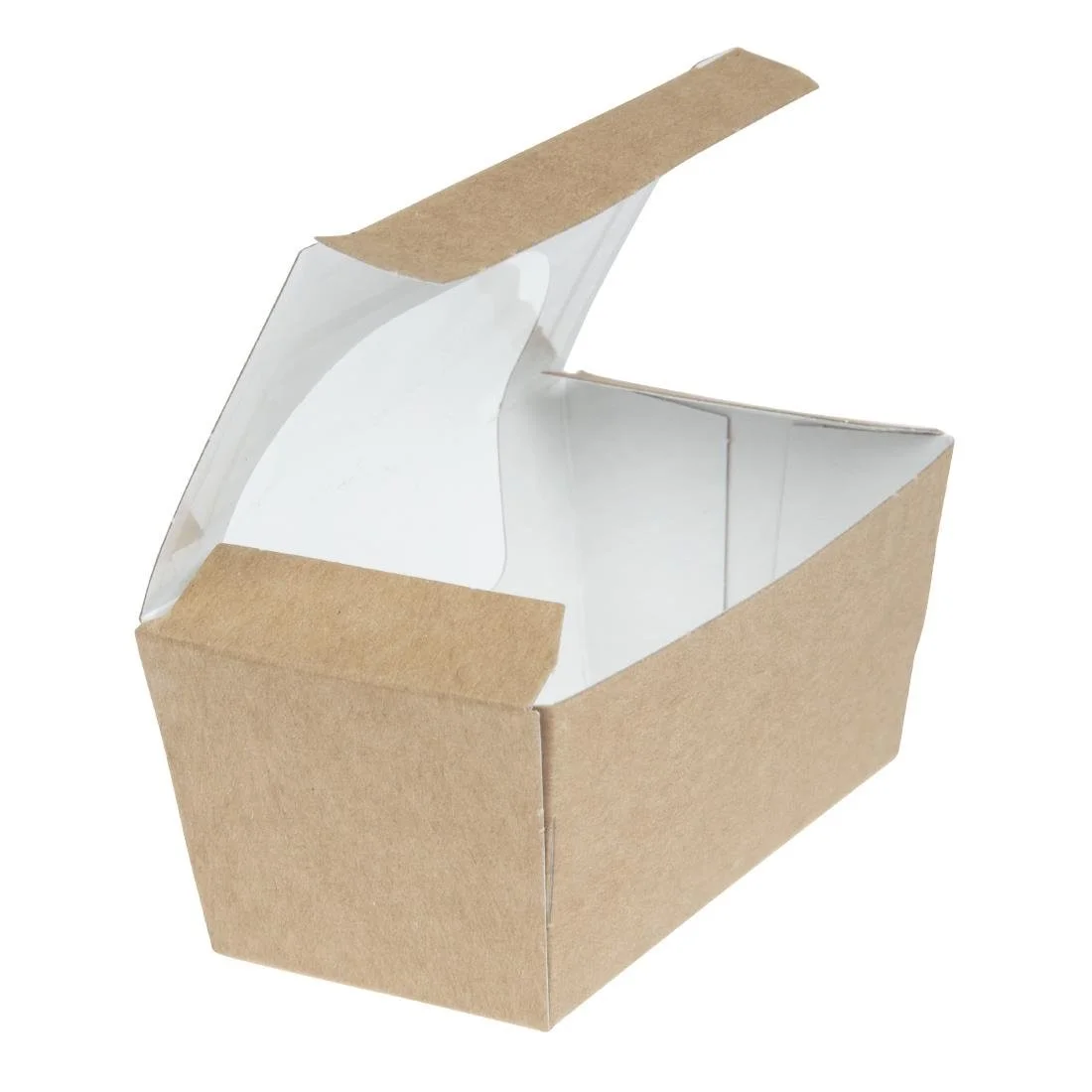 Colpac Compostable Kraft Cake Boxes with Window Small (500 Pack) - Image 3