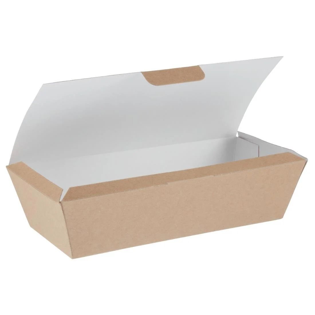 Colpac Compostable Kraft Food Boxes 250mm (150 Pack) - Image 4
