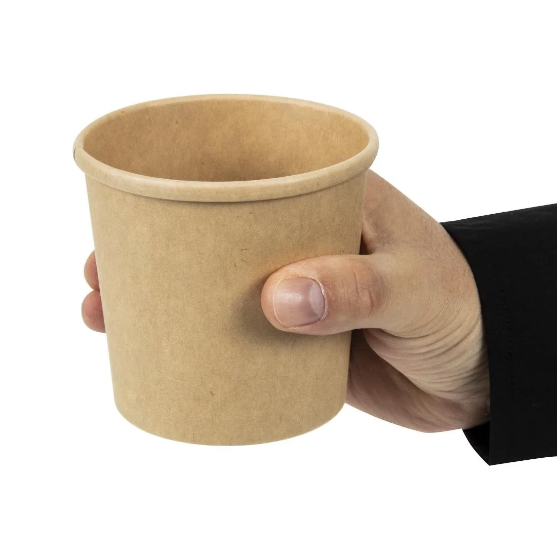 Colpac Recyclable Kraft Microwavable Soup Cups 350ml (500 Pack) - Image 6